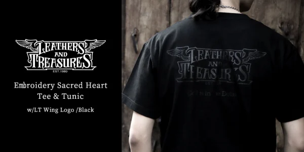 「レザーズアンドトレジャーズ」ブランドオリジナルTシャツ・チュニックが登場