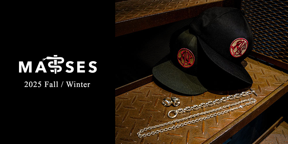 マシス」2025FWコレクションのアクセサリー・キャップが登場